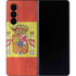 Spain Flag Distressed Galaxy Z Fold4 5G Skin